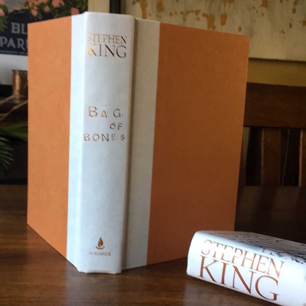 2 Stephen King Hardcover Books Dreamcatcher (flaw) + Bag of Bones - Picture 11 of 12